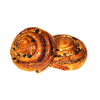 Булочка с изюмом