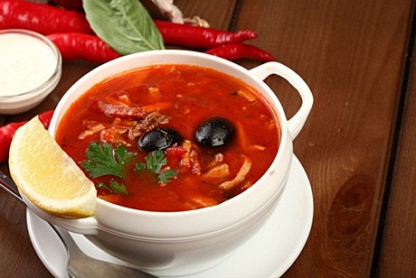 Горячие блюда